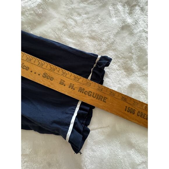 Lane Bryant Embroidered Navy White Blouse Top Sz 22-24 Boho Hippie Coverup - Picture 12 of 13